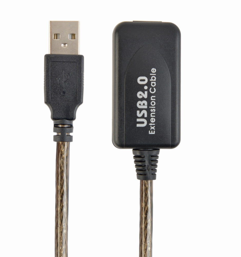 Gembird USB 2.0 aktív hosszabbító kábel, 5m