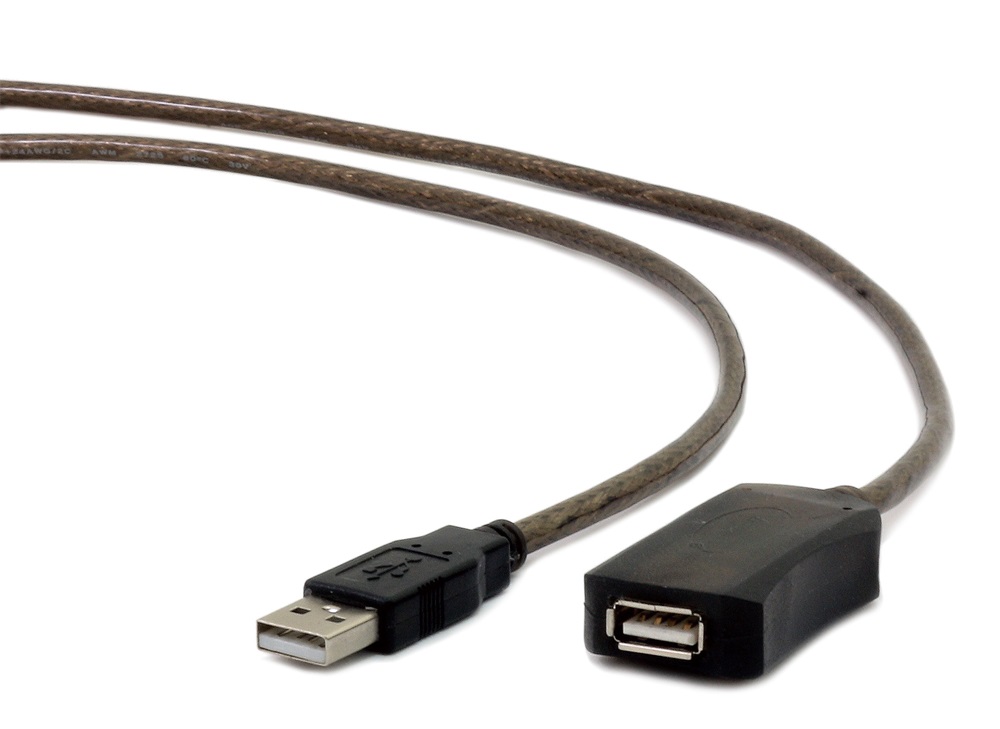 Gembird USB 2.0 aktív hosszabbító kábel, 5m