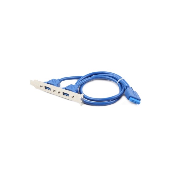 Gembird USB 3.0 pinheader 19pin -> 2db USB 3.0 A F/F hátlapi kivezetés