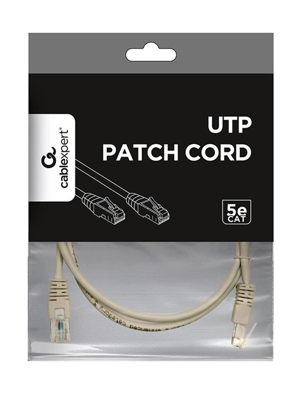 Gembird UTP CAT5E 0,5m szürke patch kábel