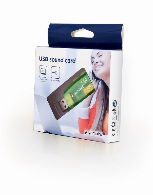 Gembird Virtus USB-A hangkártya