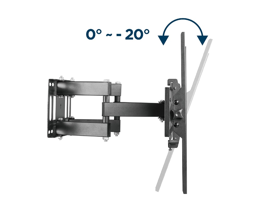 Gembird WM-70ST-01 Full-motion 37"-70" fali TV konzol
