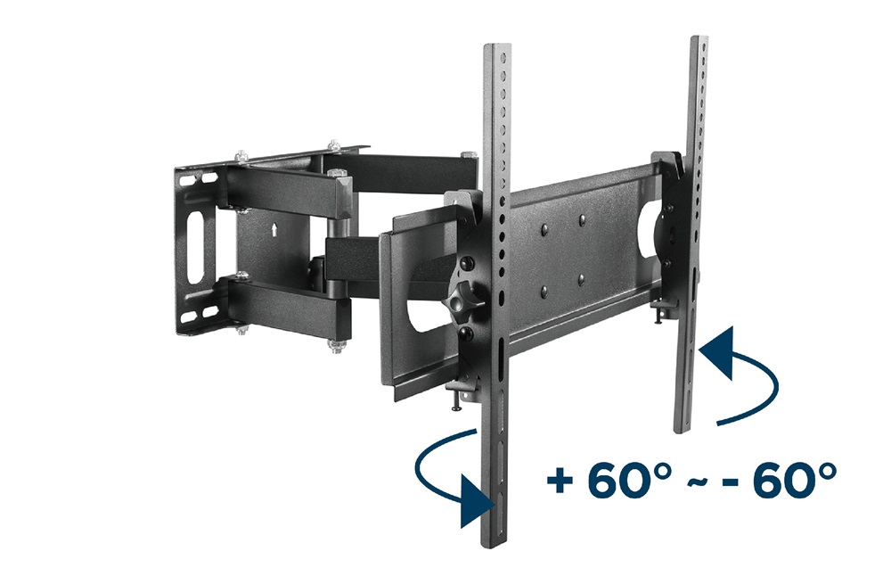 Gembird WM-70ST-01 Full-motion 37"-70" fali TV konzol