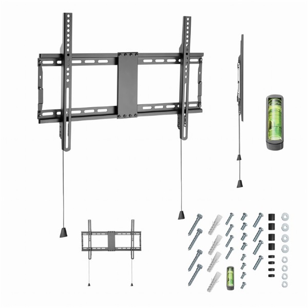Gembird WM-80F-01 37"-80" fekete fali monitor/TV konzol