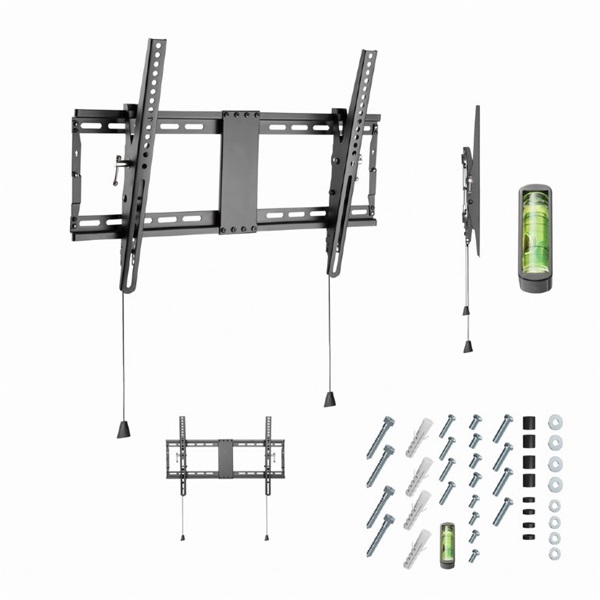 Gembird WM-80T-01 37"-80" fekete fali monitor/TV konzol
