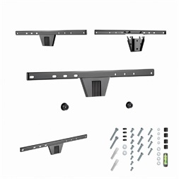 Gembird WM-S80F-01 Slim 37"-80" fali monitor/TV konzol