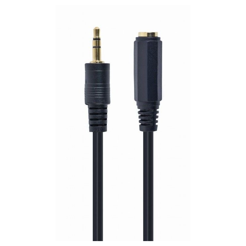 Gembird audio kábel Jack 3.5mm apa /Jack 3.5mm anya, 5m, arany