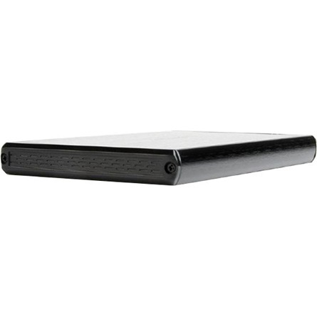 Gembird szálcsiszolt alumínium 2.5" SATA3 USB3.0 külső ház fekete