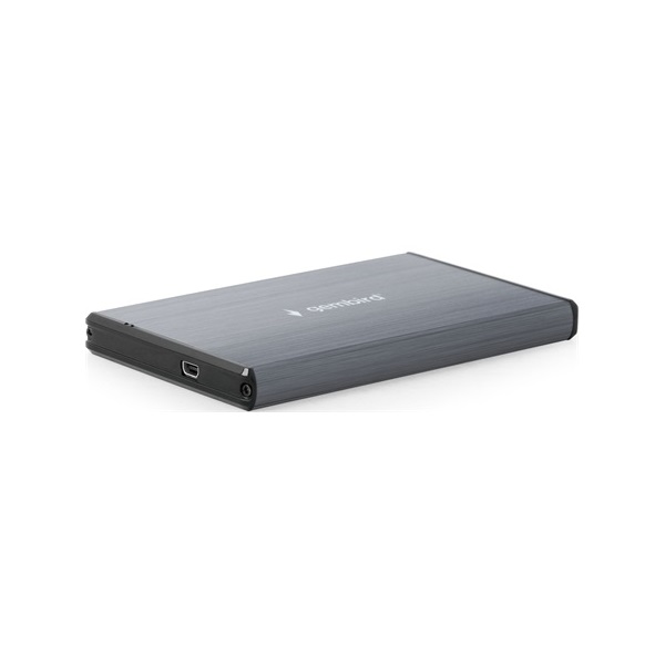 Gembird szálcsiszolt alumínium 2.5" SATA3 USB3.0 külső ház zöld
