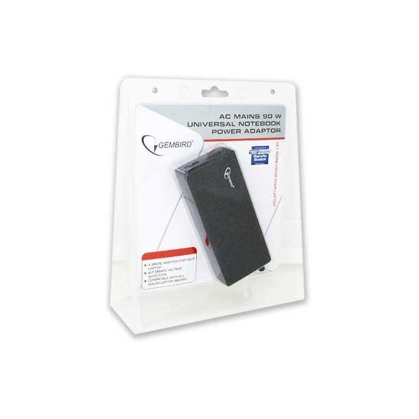 Gembird univerzális 90W univerzális notebook hálózati töltő adapter