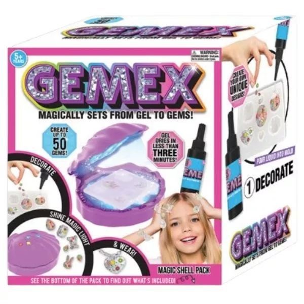 Gemex - Gélből drágakő varázskagyló ékszerkészítő