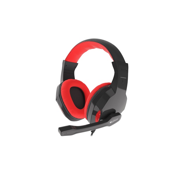 Genesis NSG-1433 Argon 100 fekete-piros gamer headset
