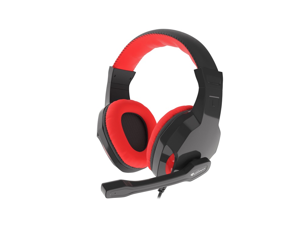 Genesis NSG-1433 Argon 100 fekete-piros gamer headset