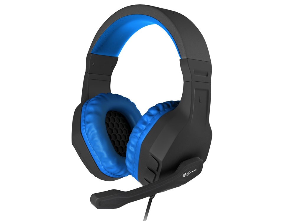 Genesis NSG-0901 Argon 200 2.0 kék-fekete gamer headset