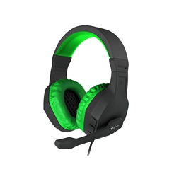 Genesis NSG-0903 Argon 200 2.0 zöld-fekete gamer headset