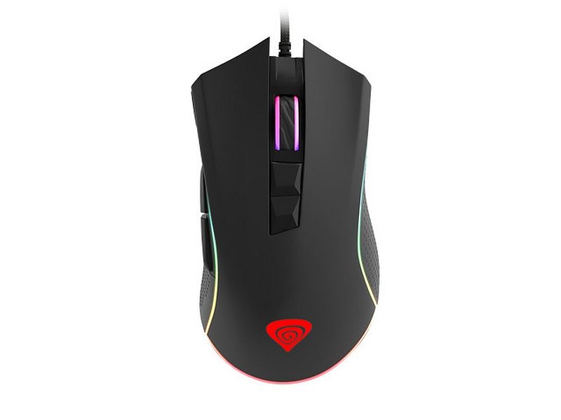 Genesis NMG-1163 Krypton 770 Optikai gamer egér 12000 DPI, szoftverrel, fekete