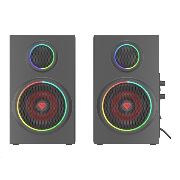 Genesis NCS-1716 Helium 300 BT Gamer hangszóró ARGB 2.0 - fekete