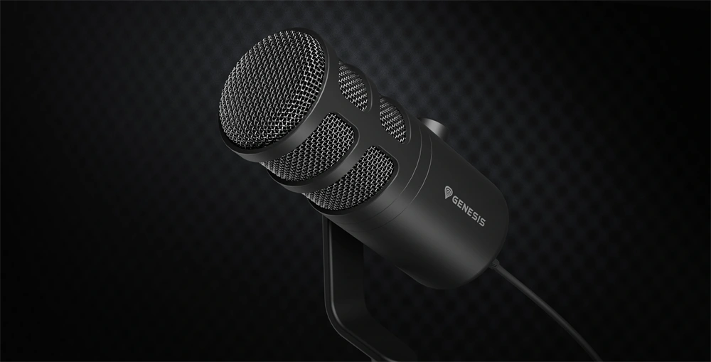 Genesis NGM-2168 Radium 350D Dynamic USB fekete stúdió mikrofon