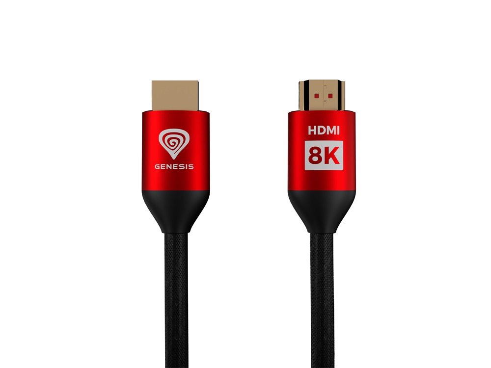 Genesis NKA-1993 3m 48Gbps 8K 60Hz nagysebességű HDMI kábel