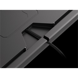 Genesis NKG-0945 Thor 300 TKL mechanikus gaming billentyűzet, US, zöld világítással, Blue switch