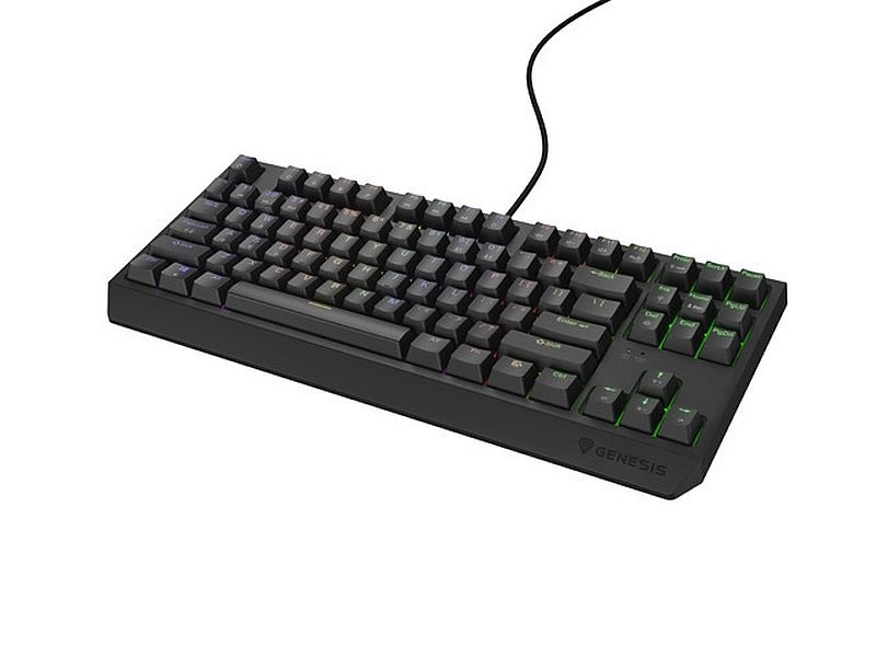 Genesis NKG-2077 Thor 230 TKL US RGB (Red switch) fekete mechanikus gamer billentyűzet