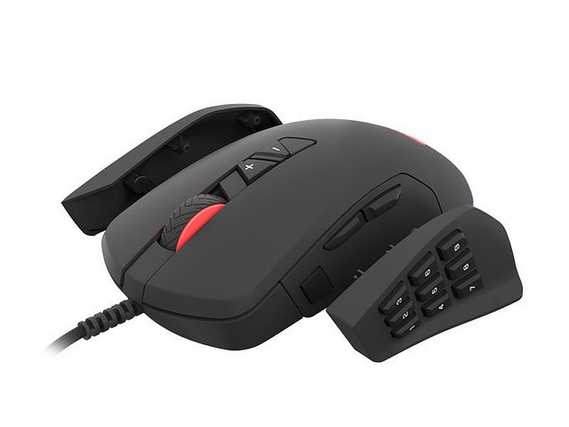 Genesis NMG-1473 Xenon 770 fekete optikai gamer egér
