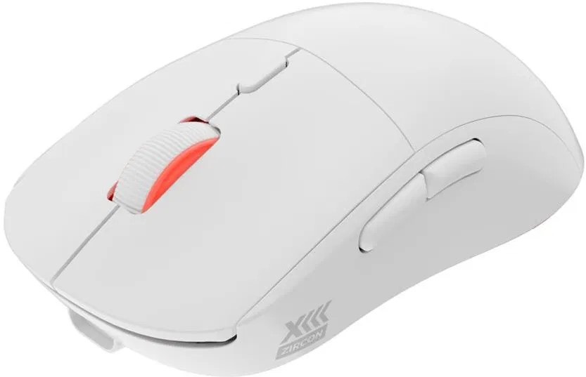 Genesis NMG-1843 Zircon X Vezeték nélküli gamer egér Jubileumi kiadás 19000DPI, fehér