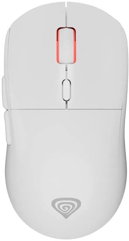 Genesis NMG-1843 Zircon X Vezeték nélküli gamer egér Jubileumi kiadás 19000DPI, fehér