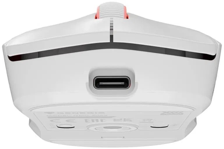 Genesis NMG-1843 Zircon X Vezeték nélküli gamer egér Jubileumi kiadás 19000DPI, fehér
