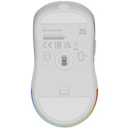 Genesis NMG-1843 Zircon X Vezeték nélküli gamer egér Jubileumi kiadás 19000DPI, fehér