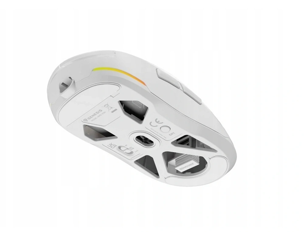 Genesis NMG-2194 Zircon 660 PRO vezeték nélküli fehér egér