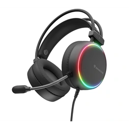 Genesis NSG-2307 Neon 613 G2 RGB USB fekete gamer headset