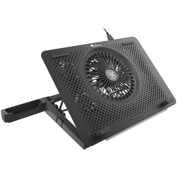 Genesis NHG-1678 Oxid 450 RGB 15,6" fekete notebook hűtőpad