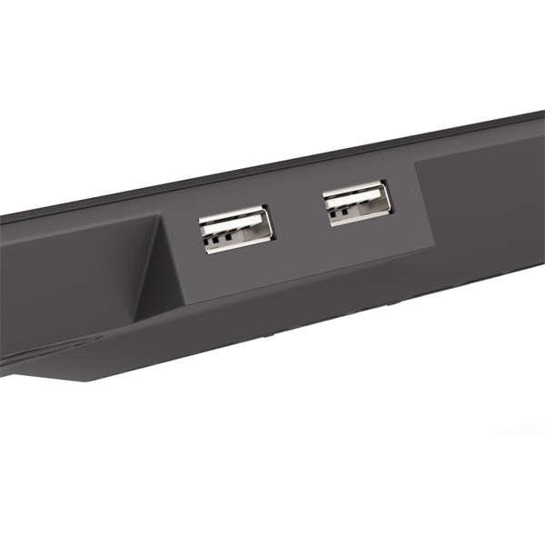 Genesis NHG-1678 Oxid 450 RGB 15,6" fekete notebook hűtőpad