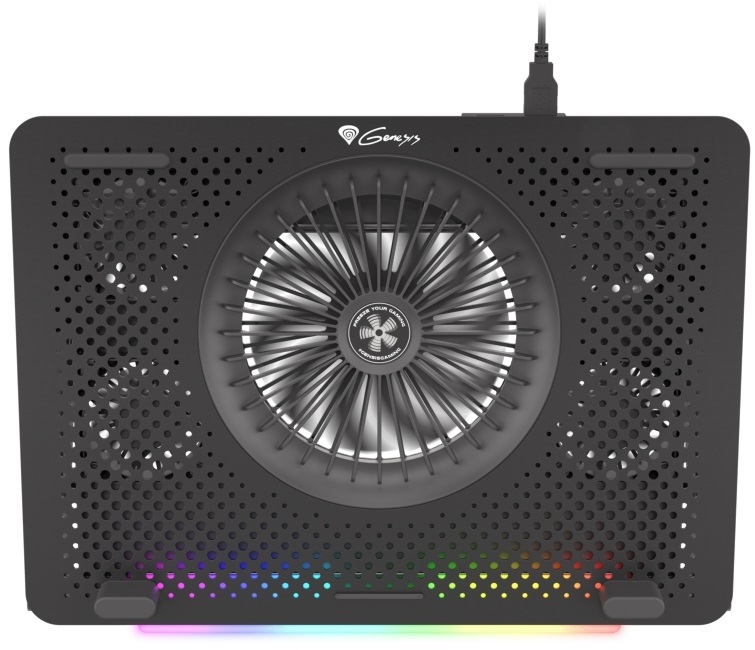 Genesis NHG-1678 Oxid 450 RGB 15,6" fekete notebook hűtőpad