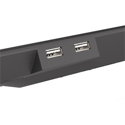 Genesis NHG-1678 Oxid 450 RGB 15,6" fekete notebook hűtőpad