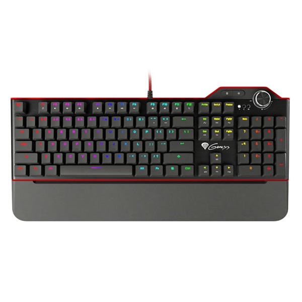 Genesis NKG-0959 RX85 US Kailh Brown fekete mechanikus gamer billentyűzet