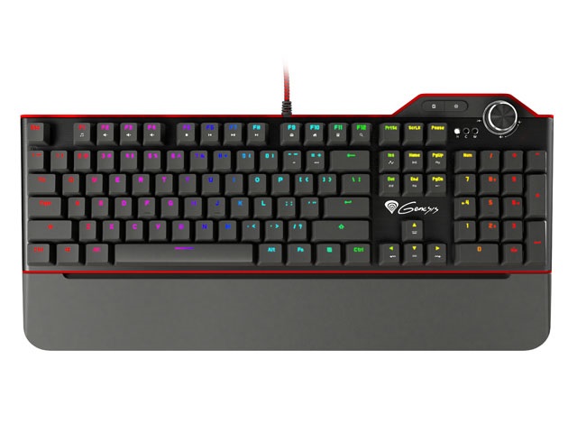 Genesis NKG-0959 RX85 US Kailh Brown fekete mechanikus gamer billentyűzet