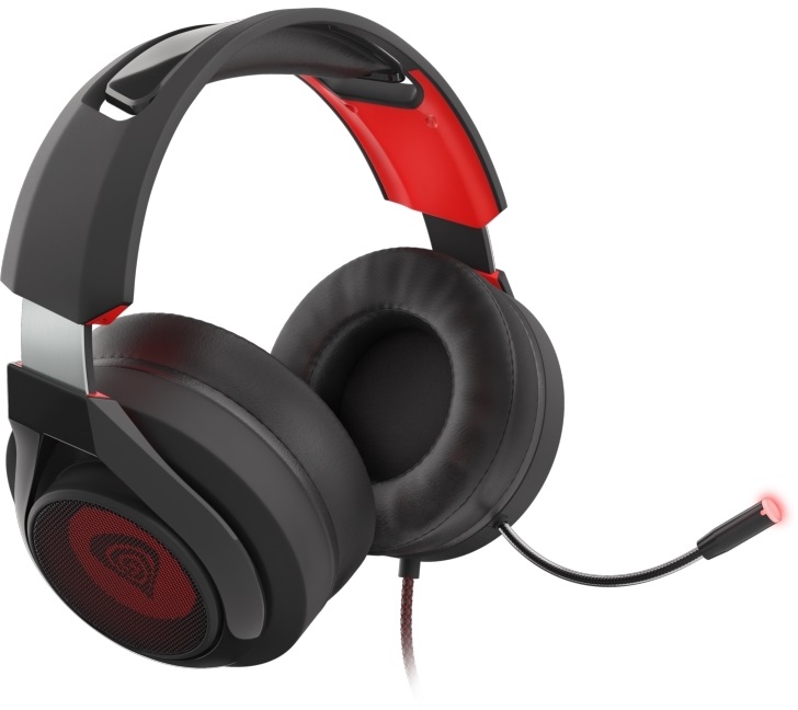 Genesis NSG-1454 Radon 610 7.1 fekete-piros gamer headset