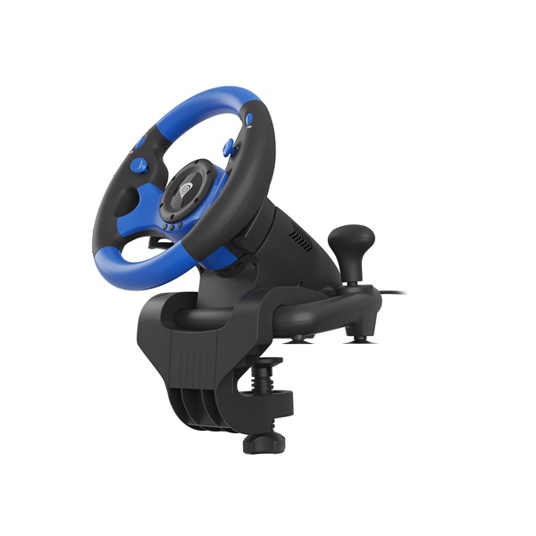 Genesis NGK-1566 Seaborg 350 PC/PS3/PS4/Xbox One/Xbox 360/Nintendo Switch fekete-kék kormány
