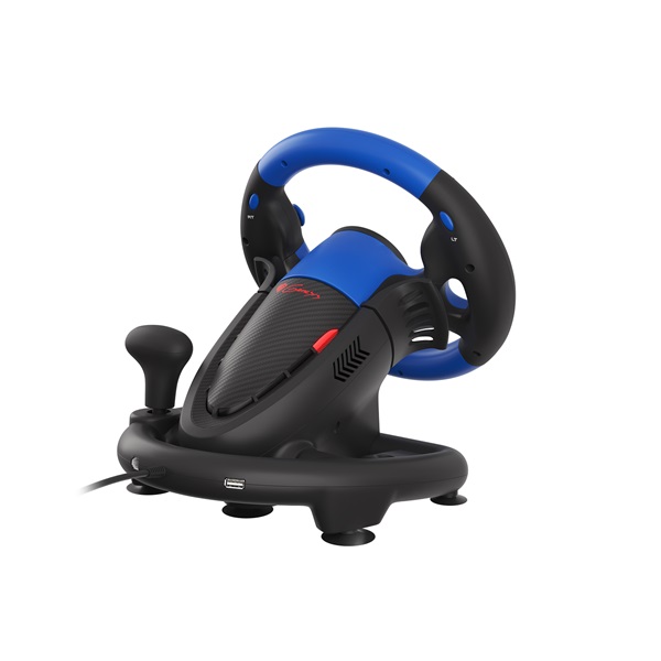 Genesis NGK-1566 Seaborg 350 PC/PS3/PS4/Xbox One/Xbox 360/Nintendo Switch fekete-kék kormány