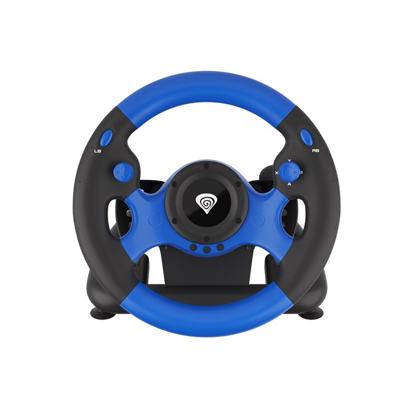 Genesis NGK-1566 Seaborg 350 PC/PS3/PS4/Xbox One/Xbox 360/Nintendo Switch fekete-kék kormány