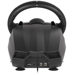 Genesis NGK-1567 Seaborg 400 PC/PS3/PS4/Xbox One/Xbox 360/Nintendo Switchl fekete kormány