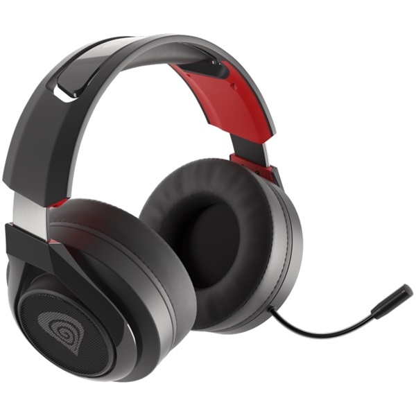 Genesis NSG-1673 Selen 400 vezeték nélküli fekete gamer headset