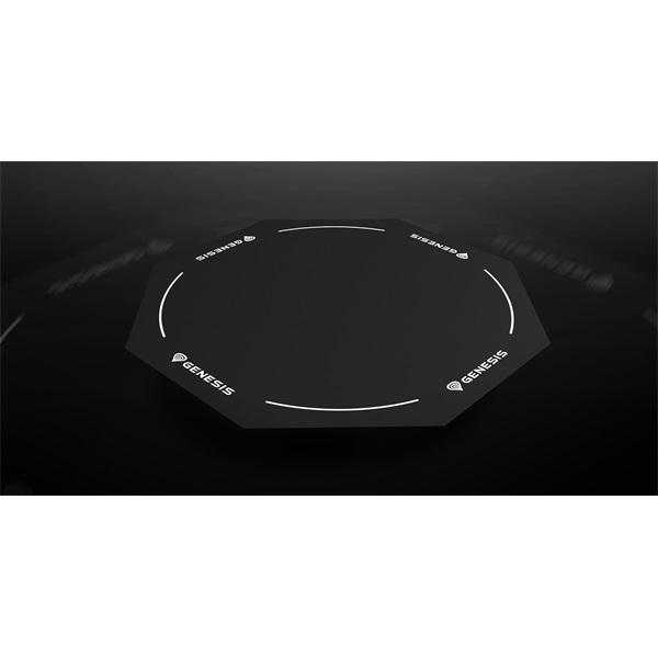 Genesis NDG-2066 Tellur 400 Octagon Logo 100 cm Protective gamer szőnyeg