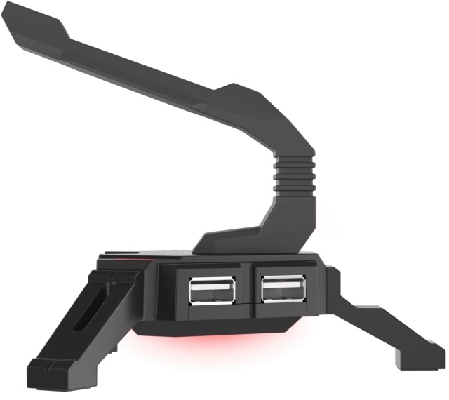 Genesis NBU-1441 Vanad 300 USB-s fekete gamer egérkábeltartó