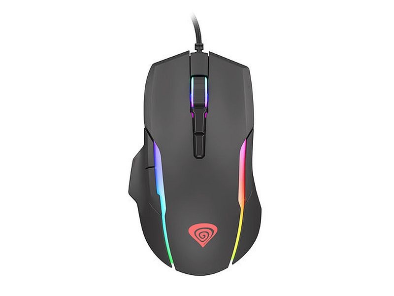 Genesis NMG-1572 Xenon 220 G2 Gamer RGB optikai egér 12800 DPI, szoftverrel