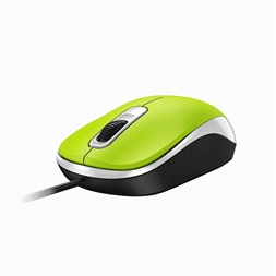 Genius DX-110 USB zöld-fekete egér