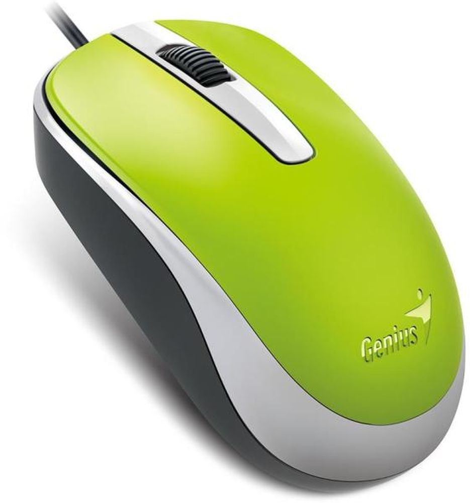 Genius DX-120 USB zöld egér