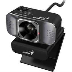 Genius Facecam Quiet  acélszürke webkamera